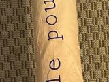 a person with a cast on their leg that has writing on it