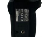 an image of a black digital camera on a white background