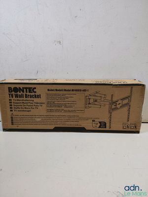 the box is open and ready to be used as a tv wall bracket