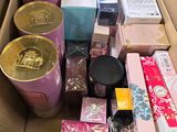 a box full of assorted items that are in it