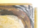 a picture of a painting on the wall of a room
