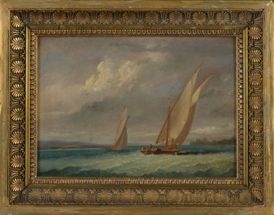 École française XIXeme, " Marine", HSC, non signée.