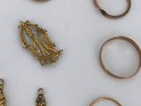 a lot of different rings and rings that are on a table