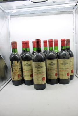 1980, Ch DES ROCS, Bordeaux Supérieur; 12 bouteilles, voir p…