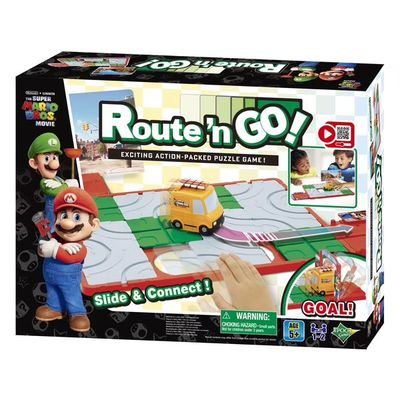 1 Jeu de société Mario Route 'n Go