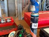 a picture of a table with a lot of tools on it