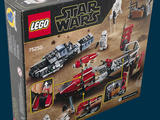 a box with a lego star wars set in it