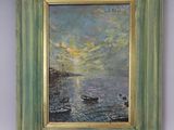 une image d'un tableau sur le mur d'une pièce