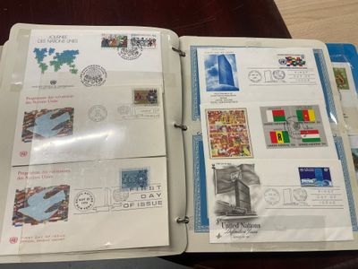 Ensemble d'enveloppes premier jour