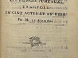 un vieux livre dont le titre est en français