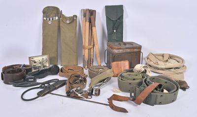 a lot of items that are sitting on a white surface