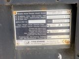 a sign on the side of a machine that reads time