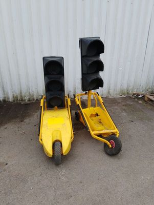 Paire de feux alternatifs de chantier