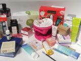 a picture of a variety of skin care products on a table