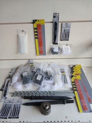 a picture of a bunch of tools that are on a shelf