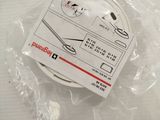 an image of a picture of a white clock in a plastic bag