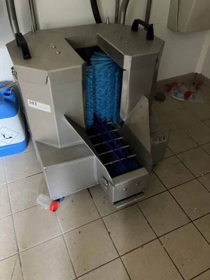 an image of a commercial cleaning machine in a bathroom
