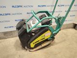 an image of a lawn mower in a garage