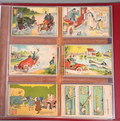 une photo d'une collection de cartes vintage pour enfants