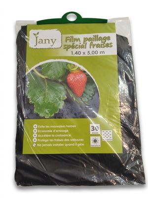 JANY - Film paillage spécial fraises - 1,40x5m - 30 microns …
