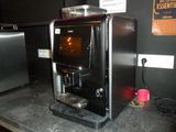 a coffee machine that is sitting on a counter