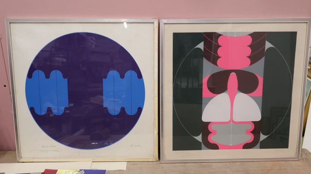 Deux épreuves d’artiste Pol Gachon (XII/XX pour l’une)