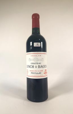 a bottle of wine that is sitting on a table