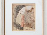 an image of a picture of a painting in a white frame