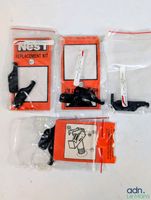 Lot de 4 jeux de 2 lames pour restaurateurs de filetage.