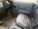 a black seat in the back of a car