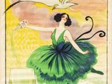 an advertisement for la mouette, a french wine brand