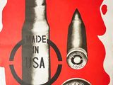 an old poster of a bullet and a bullet with the words made in usa