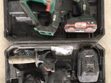 a tool kit in a plastic case on the floor
