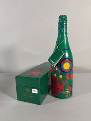 1 btlle Champagne, Taittinger Collection, Corneille, 1990.