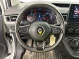 the interior of a car with a steering wheel and dashboard controls
