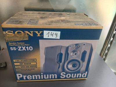 Enceintes Sony SS-ZX10 – Système 3 voies avec HOP Woofer et …