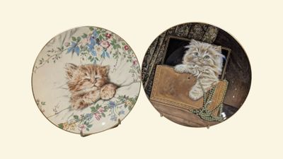 ROYAL WORCESTER - ANGLETERRE "Cat Nap" et "Purrfect Treasure…