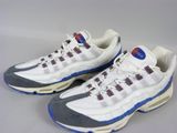 La Nike Air Max 95 est une basket blanche, bleue et rouge