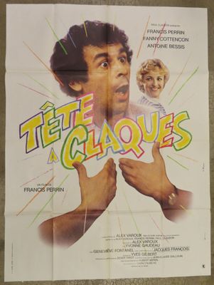 the poster for the movie tete claqques