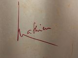 a close up of a handwriting on a piece of paper