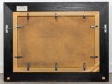 an image of a picture frame with clothes pegs attached to it