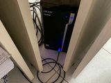 an image of a computer that is plugged into a wall