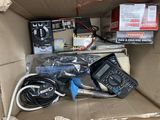 a box full of electronic equipment that is in the box