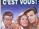 affiche française du film « » à l'occasion de la sortie du film « », premier film français de