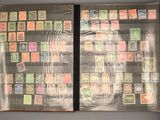 a picture of a book with stamps on it