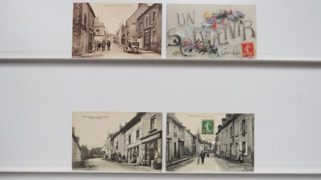 Lépaud : Lot de 4cpa. 1 avec défauts (Entrée du Bourg). Les 3 aut...