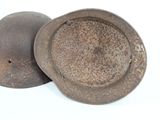 a small bowl and a large bowl on a white surface