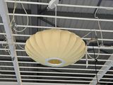 a ceiling light that is hanging from the ceiling of a store