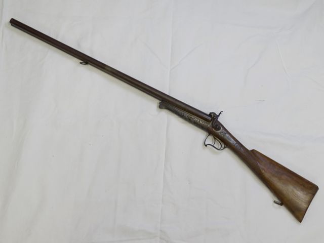 CAT D : Fusil « DEVISME » : Fusil de chasse juxtaposé à broche si...