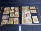 a book that has a bunch of stamps on it